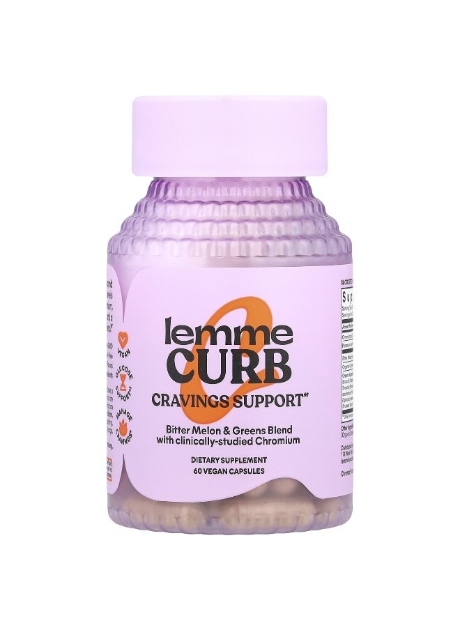 Lemme Lemme, Curb Cravings Support , 60 Vegan Capsules  - Image 1