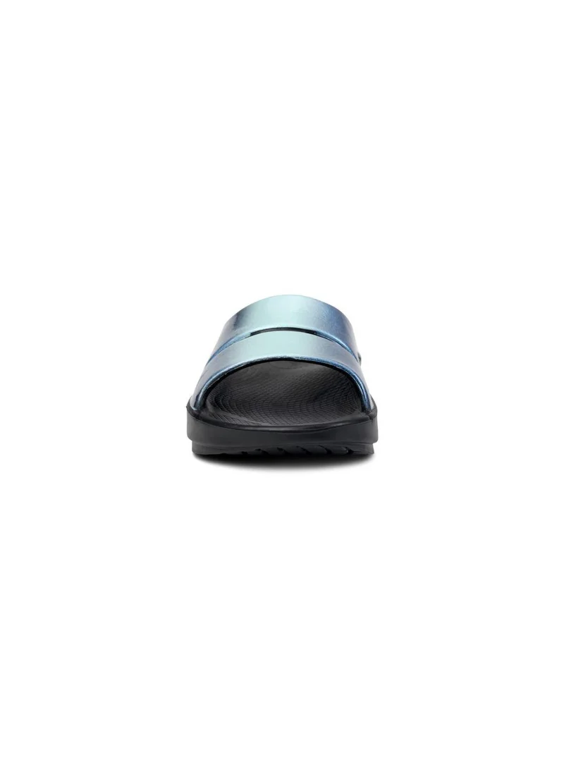OOFOS UNISEX LUXE SLIDE SANDALS ATLANTIS