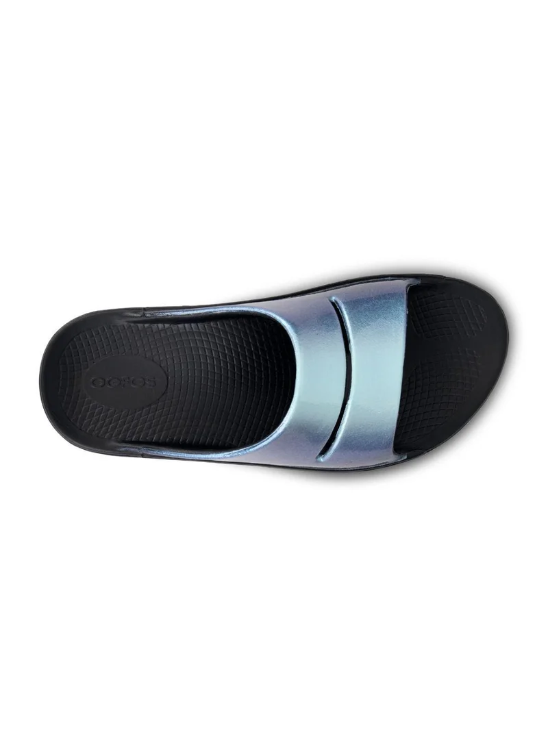 OOFOS UNISEX LUXE SLIDE SANDALS ATLANTIS