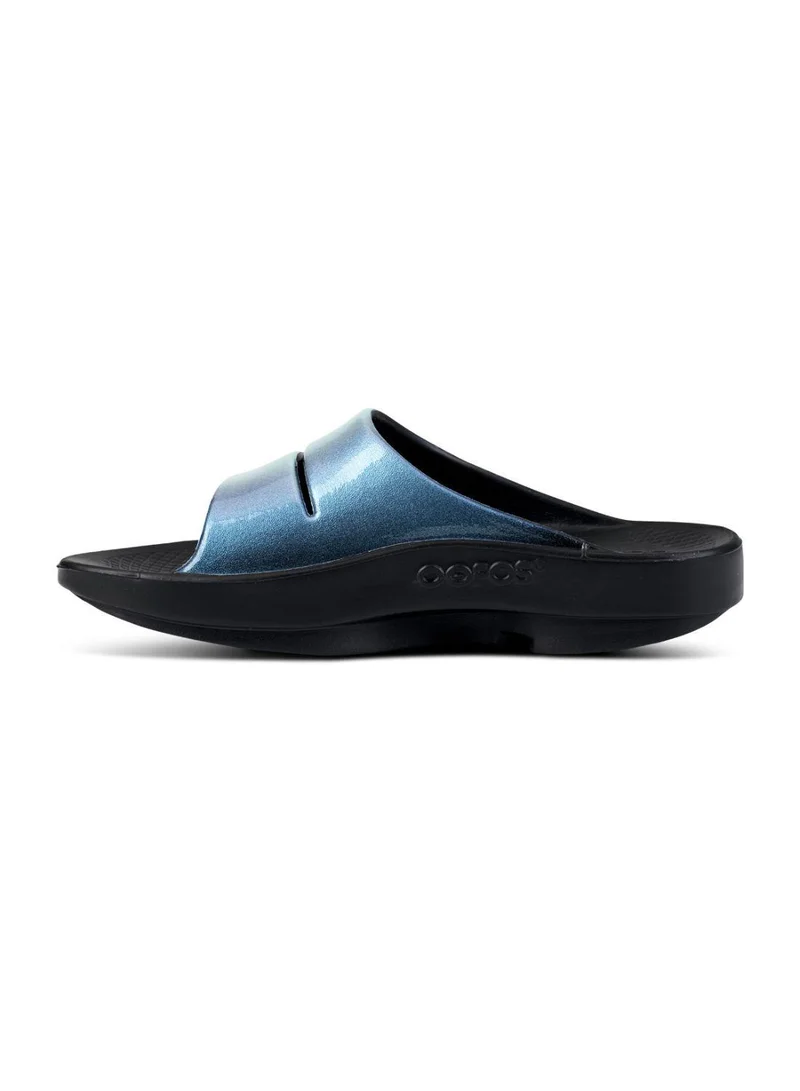 OOFOS UNISEX LUXE SLIDE SANDALS ATLANTIS