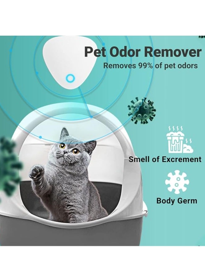 عام مزيل الروائح والغبار، 90% مزيل للروائح و99.9% غبار، مزيل روائح حمامات القطط، مزيل روائح حمامات القطط، مستخدم على نطاق واسع في صناديق القمامة للقطط، الحمامات، الخزانات، المطابخ، ومتاجر الحيوانات. - Image 2