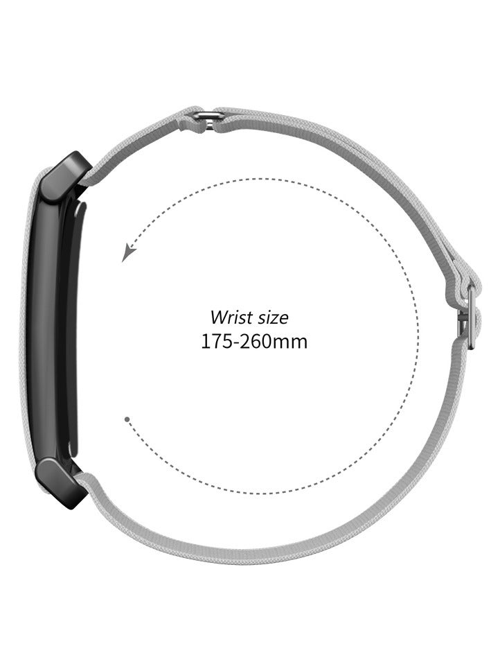 S-Color Elastic Nylon Bands Compatible with Fitbit Air Strap Soft Adjustable Stretchy Strap Breathable Sport Loop Replacement Wristband for Fitbit Air Men Women((Sensor device not included) - Image 2