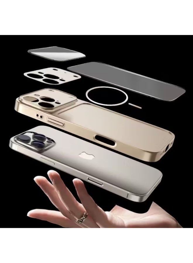 iPhone 14 Pro Max, Case with Magsafe Mount [To change the look and color of your phone with military-grade protection], no yellowing technology, scratch-resistant back, ultra-thin magnetic cover - Image 5