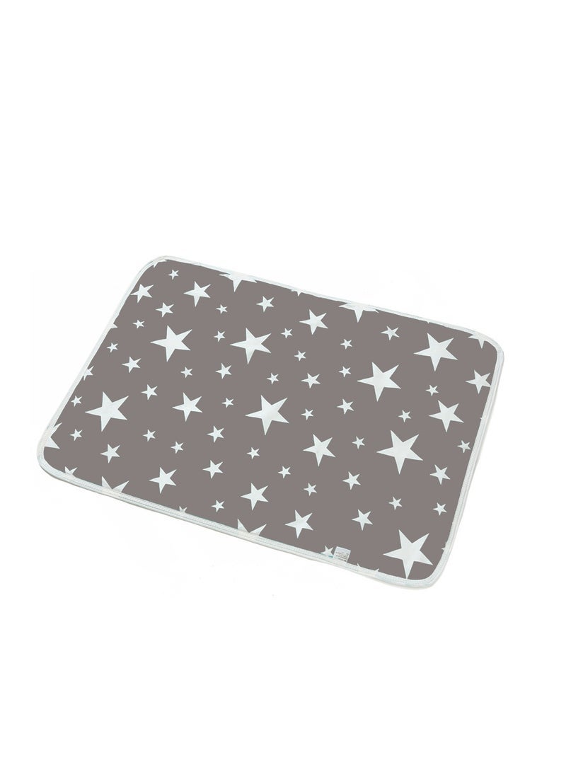 DOOKOO 2 PCS Portable Baby Diaper Changing Pads for Home and Outdoor Travel Waterproof Bed Pad with 100% Cotton Top,  Washable Reusable Mattress Protector Incontinence Pad Bed Cover for Baby, Toddler, Children, Adults - Image 5