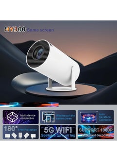 Generic Portable Projector Pocket 5G WIFI Android11.0 Support 130 Inches Home Theater Full HD 1080P for Indoor Outdoor Home Birthday Gift Compatible with TV Stick/HDMI/USB/PS5/iOS/PS4  - Image 3
