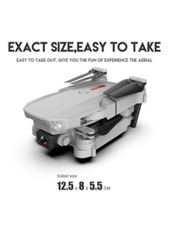 Generic LS-E525 WiFi FPV Drone Headless Mode Drone 3 Batterires Silver Grey Suitable for Beginners and Kids  - Image 3