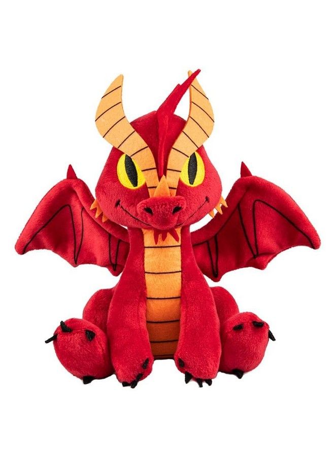 Kidrobot Phunny Plush Red Dragon Toy 8 Inches - Image 3
