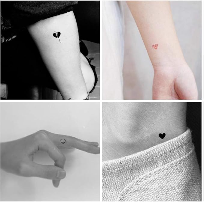 تاتو مؤقت واقعي ملهم من إيفرجوي - 20 قطعة فردية مقاومة للماء للنساء والرجال