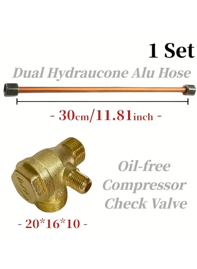 20x16x10 Oil Free Check Valve With Aluminum Pipe - Image 5