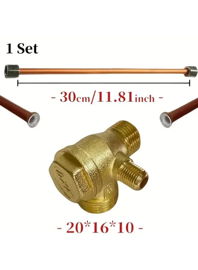 20x16x10 Oil Free Check Valve With Aluminum Pipe - Image 1