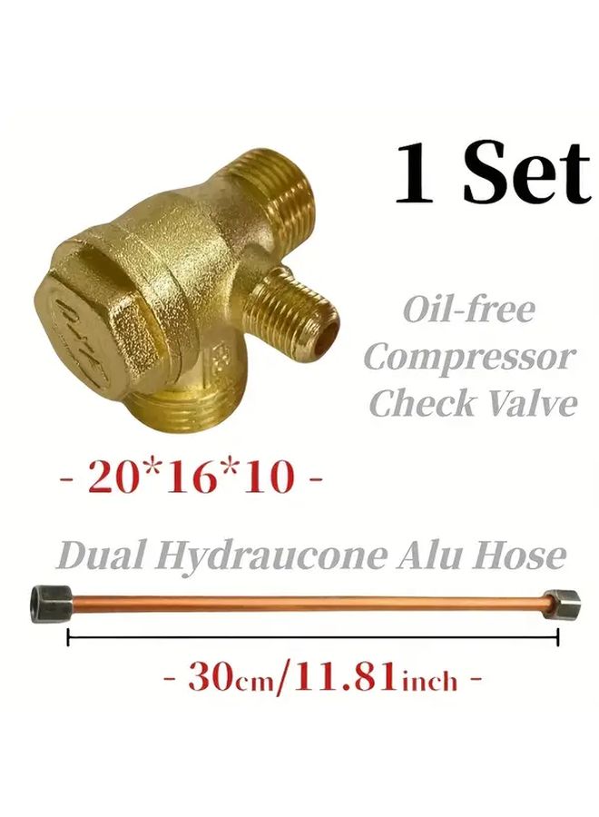 20x16x10 Oil Free Check Valve With Aluminum Pipe - Image 2