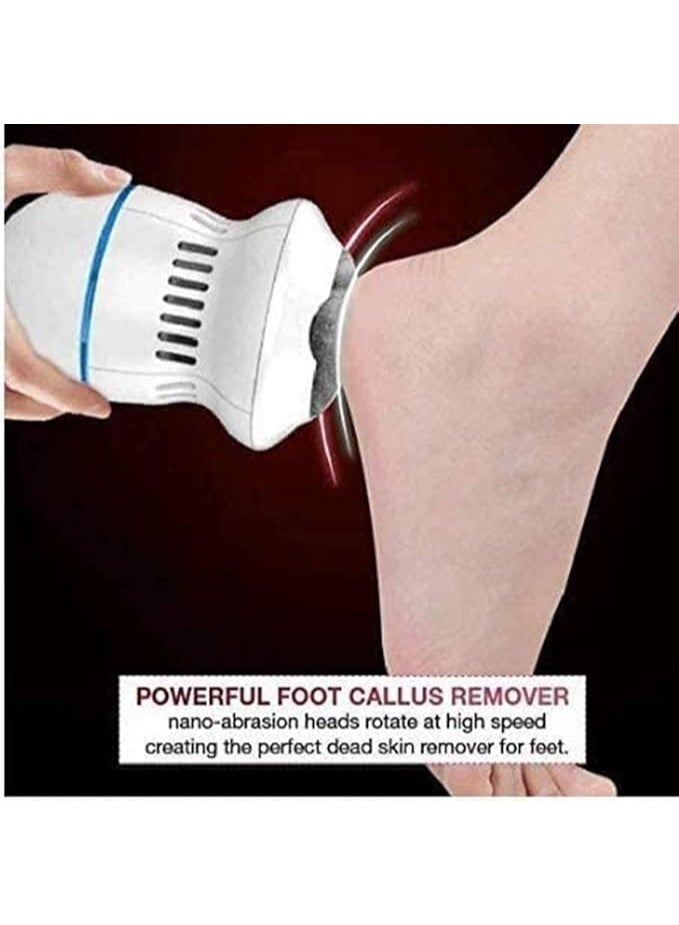 مبرد أقدام كهربائي محمول يعمل بالشفط، مزود بمنفذ USB، أداة للعناية بالقدمين، مزيل للجلد الميت ثنائي السرعة - أداة للعناية بالقدمين لإزالة الجلد الميت والمتشقق والجاف - Image 5