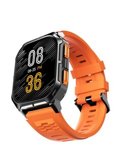 HiFuture Fit Ultra3 Wireless Calling Smartwatch 2 Inch AMOLED Display, Orange  - Image 2