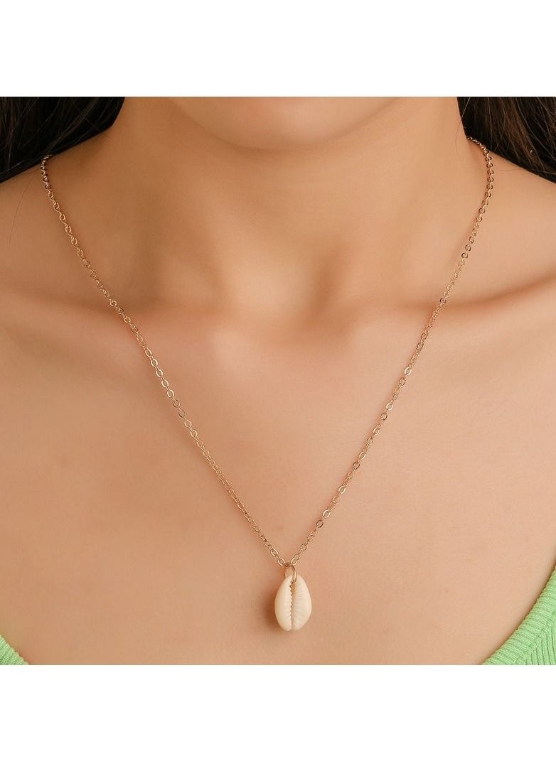 Satinior - Ethnic Natural Shell Necklace - Image 1