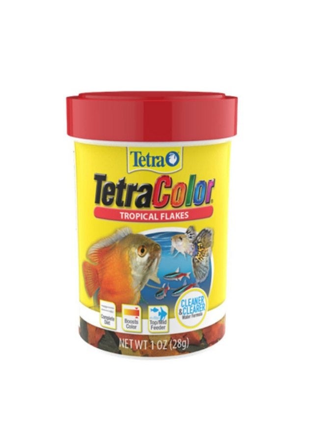 تترا رقائق TetraColor Tropical من Tetra 77160، 1 أونصة، 185 مل - Image 1