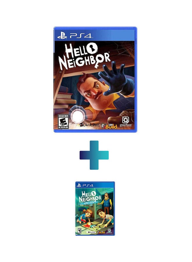 جير بوكس مرحبا الجار مع هيلو نيبور هايد اند سيك - مغامرة - playstation_4_ps4 - Image 1
