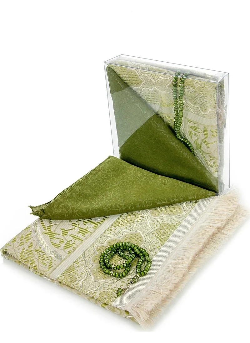 İhvan Ikhwan Hajj and Umrah Gift Mevlut Set - 6 Green