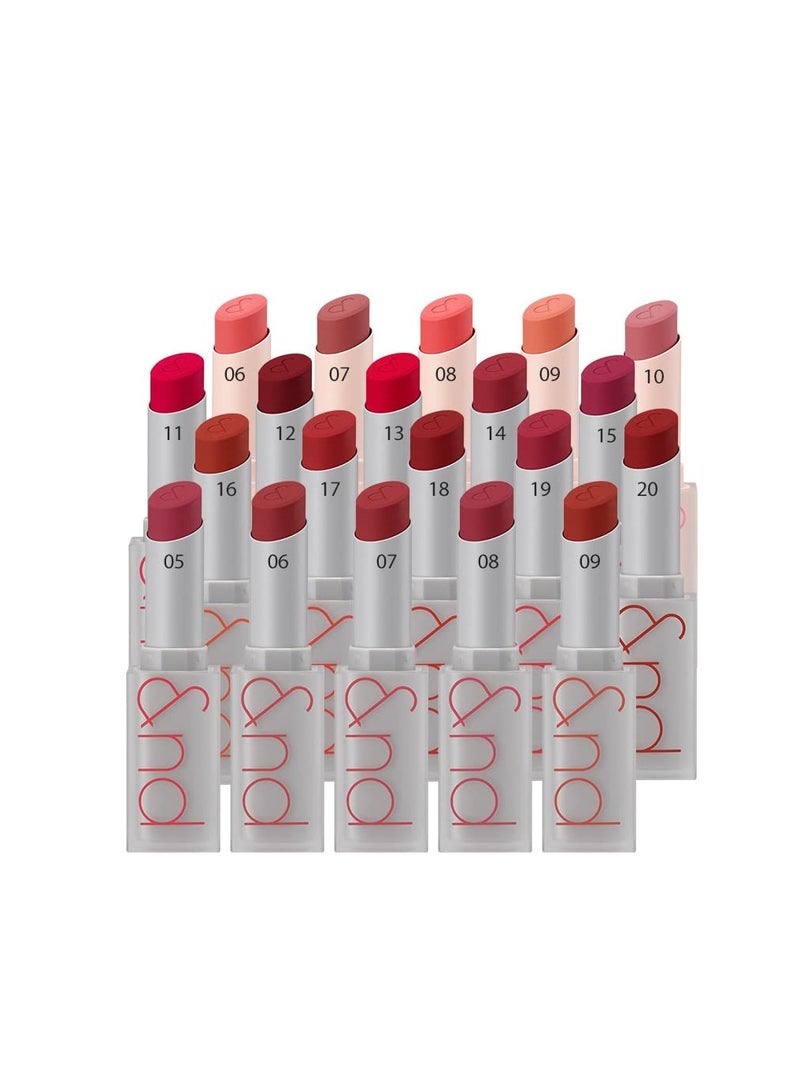 ROM و ND أحمر شفاه روم آند إن دي زيرو مطفي 01 داستي بينك حجم العبوة 3 جرام مخمل مطفي - Image 2