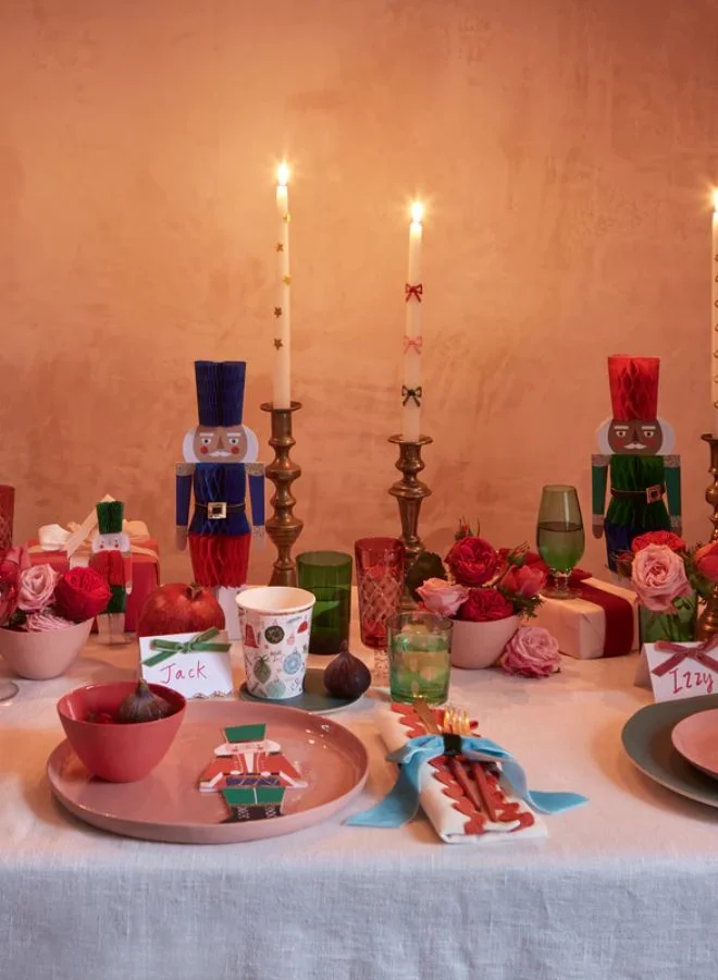 Meri Meri Honeycomb Nutcracker Decorations