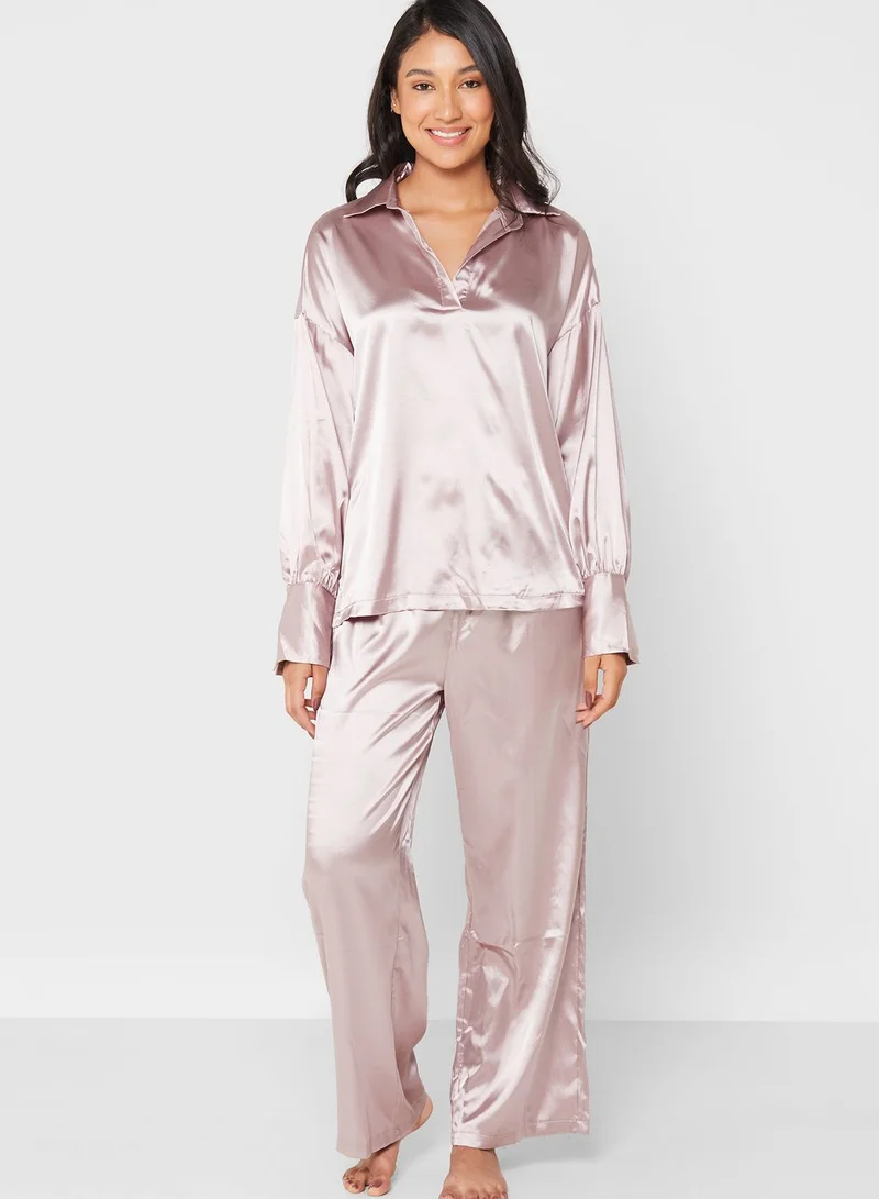 Khizana Dropped Cuff Pyjama