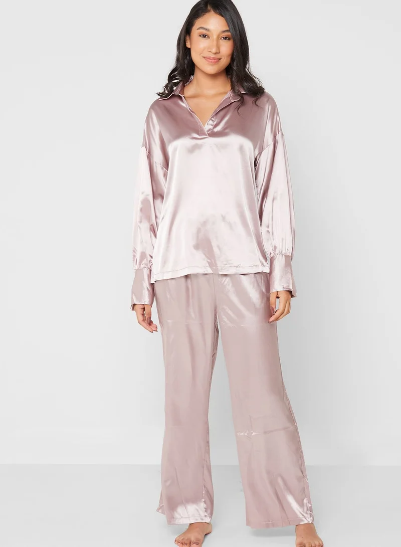 Khizana Dropped Cuff Pyjama
