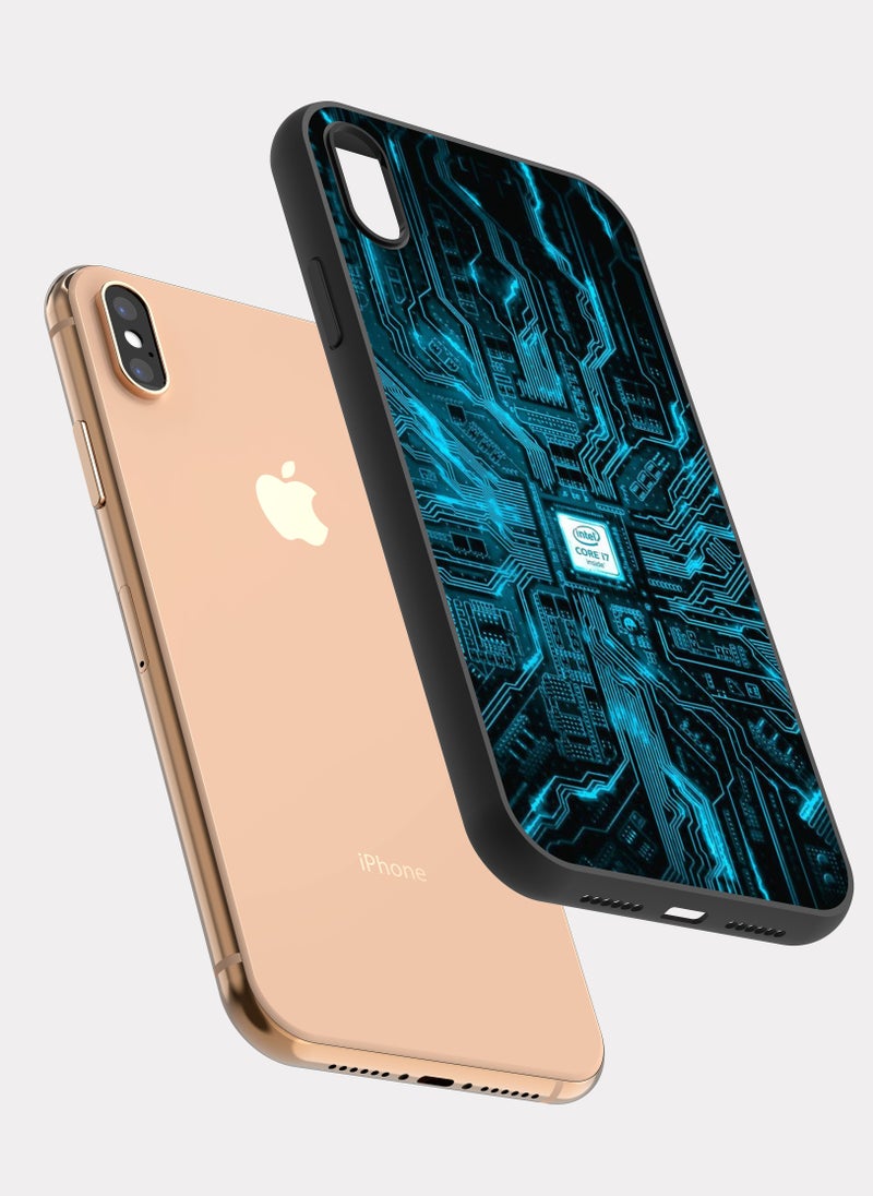PXLAAT iPhone X MAX case cover Intel Computer Processor - Image 2