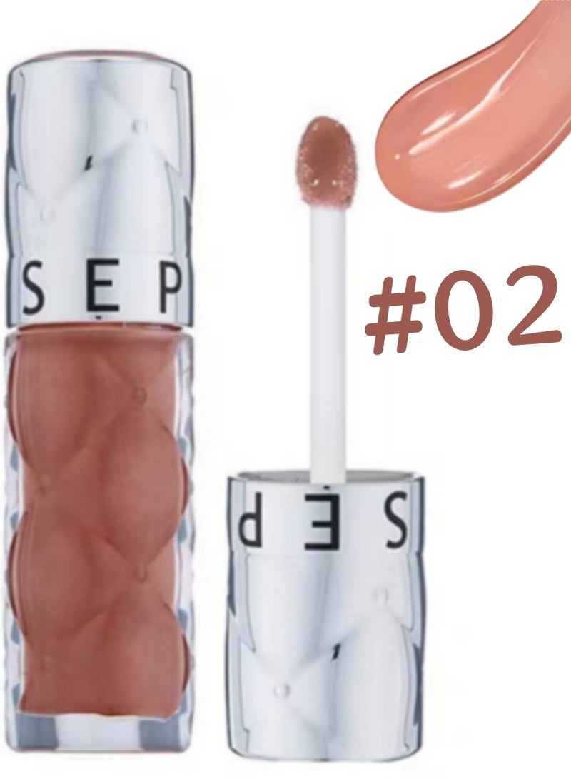 SEP Sephora Collection Outrageous Plump Effect Gloss 02. XXL Nude - Image 1