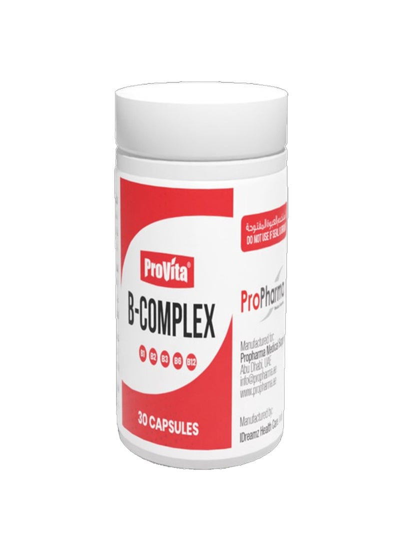 ProVita B-Complex 30 Capsules 
