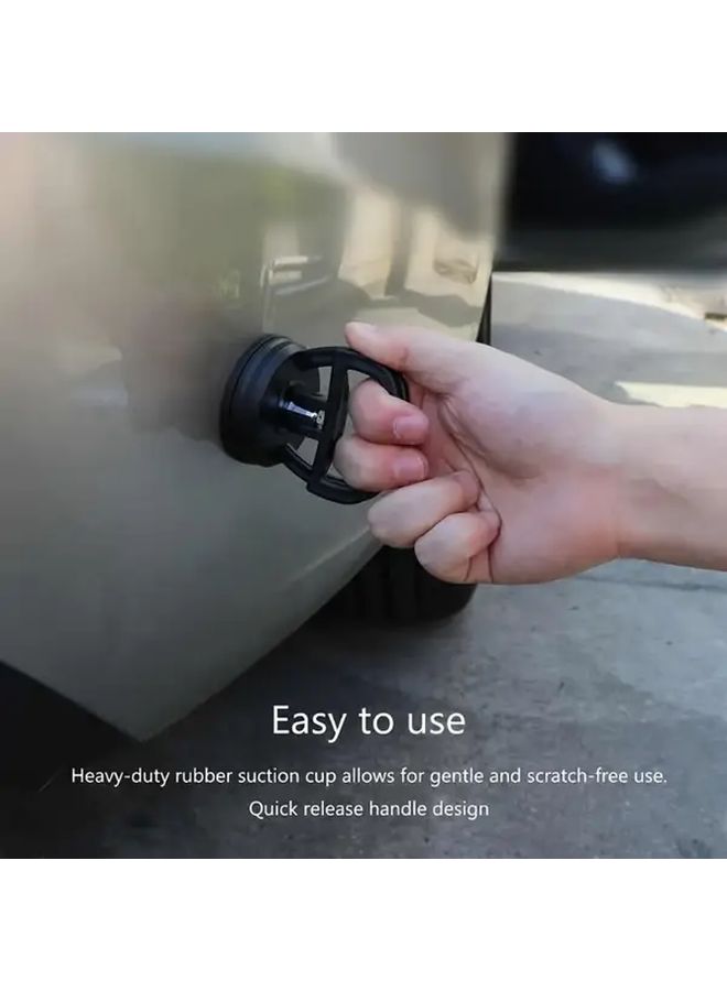 Black Glueless Car Dent Removal Kit Powerful Mini Dent Puller Suction Cup Design For Auto Body Repair Indents And Bulges Small Dent Remover Tool Easy To Use Portable Vehicle Body Restoration Kit High Quality Reliable For Home Mechanics - Image 3