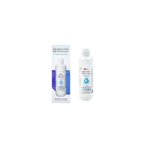 LG LT1000P - 6 Month / 200 Gallon Capacity Replacement Refrigerator Water Filter (NSF42, NSF53, and NSF401) ADQ74793501, ADQ75795105, AGF80300704, or AGF80300705 White - Image 1