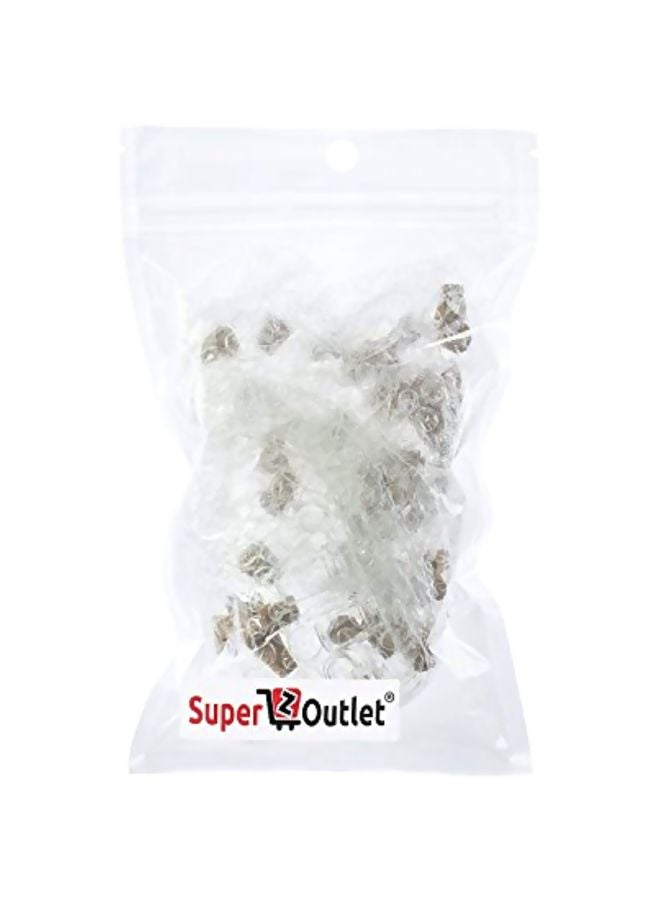 Super Z Outlet Clear Glass Jars Bottles 50 Pack Mini, Tiny, Cork Stoppers, Arts & Crafts, Projects, Decoration, Party Favors, 18mm x 10mm Diameter Glass - Image 3