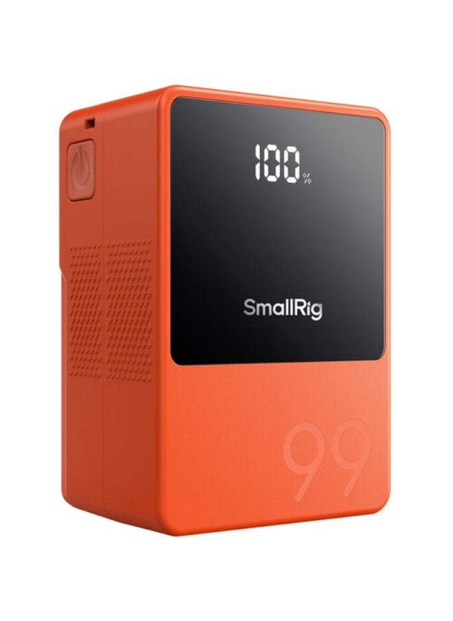 SMALLRIG SmallRig VB99 mini V Mount Battery (Orange) 4929  - Image 1