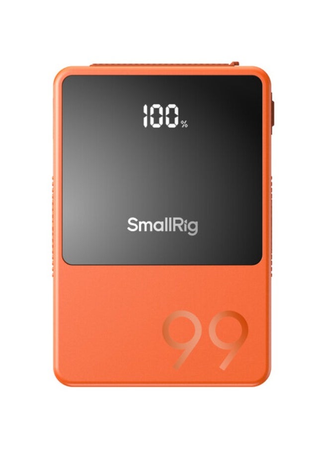 SMALLRIG SmallRig VB99 mini V Mount Battery (Orange) 4929  - Image 2