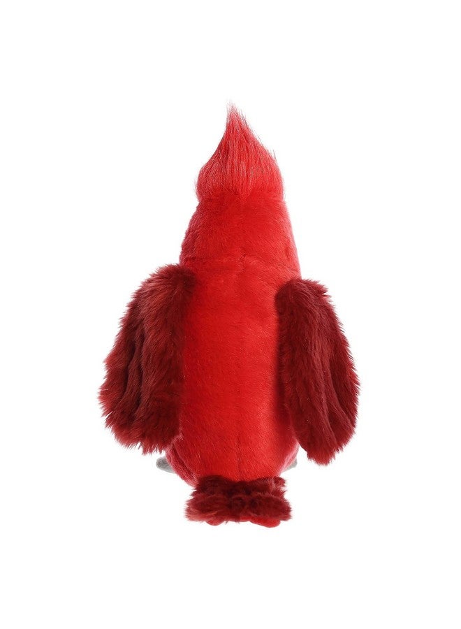 Aurora® Realistic Miyoni® Cardinal Stuffed Animal - Lifelike Detail - Cherished Companionship - Red 9 Inches - Image 4