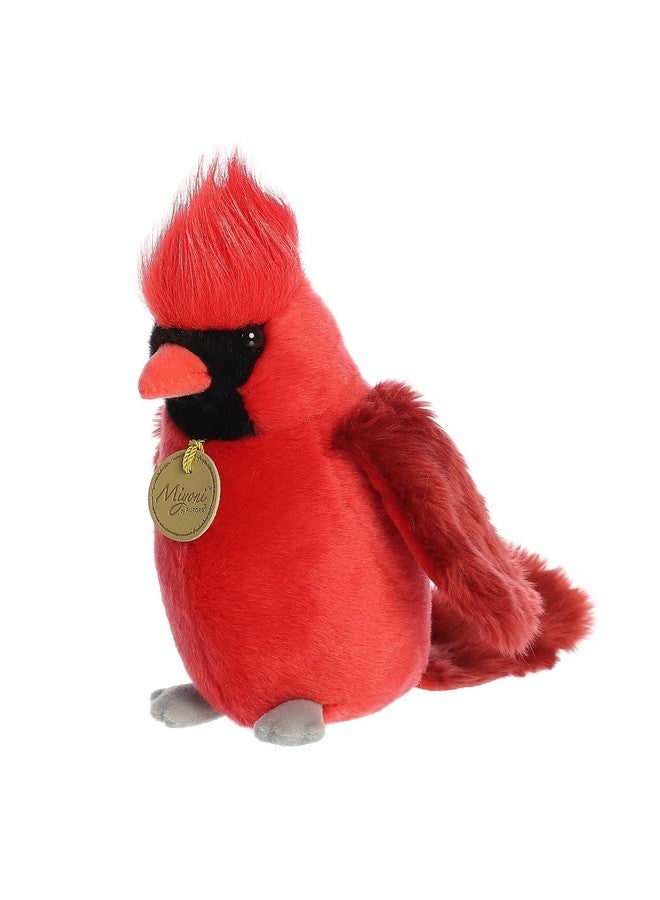 Aurora® Realistic Miyoni® Cardinal Stuffed Animal - Lifelike Detail - Cherished Companionship - Red 9 Inches - Image 5
