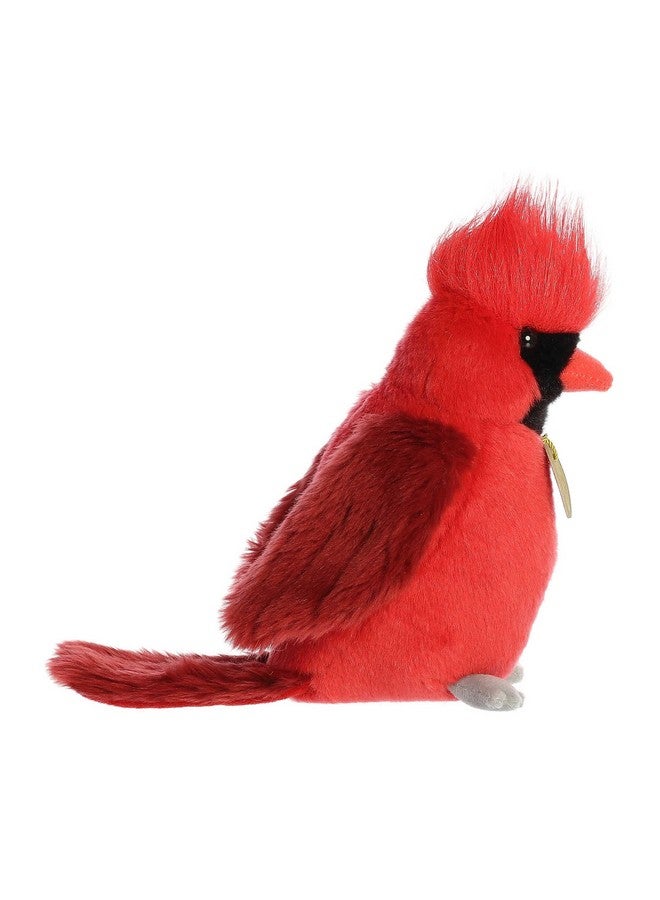 Aurora® Realistic Miyoni® Cardinal Stuffed Animal - Lifelike Detail - Cherished Companionship - Red 9 Inches - Image 3