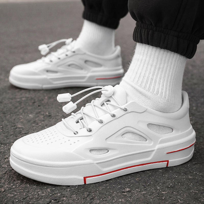2024 Summer Hole Shoes Men'S Casual Breathable Hollow-Out Eva Sandals Lightweight Leg Shoes Outdoor Beach Shoes - Image 5
