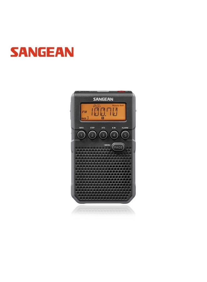 SANGEAN Dt-800c، ساعة منبه راديو رقمية صغيرة، محمولة، لكبار السن، أشباه الموصلات، الطلاب، البث الجامعي، إف إم، اختبار اللغة الإنجليزية Cet-4 و Cet-6 - Image 3