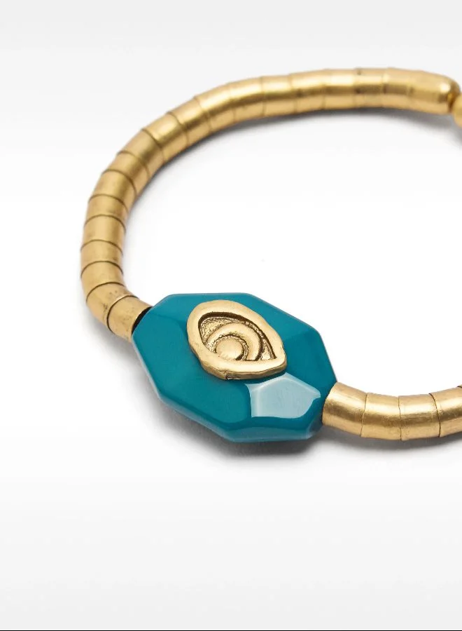 PARFOIS Elastic Bracelet With Resin Detail