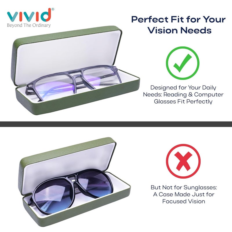 VIVID Unisex Adult Lightweight Eyewear Specs Case Cover | Protect Eye Glasses | Chashma Dibbi | Spectacle Box - Image 3