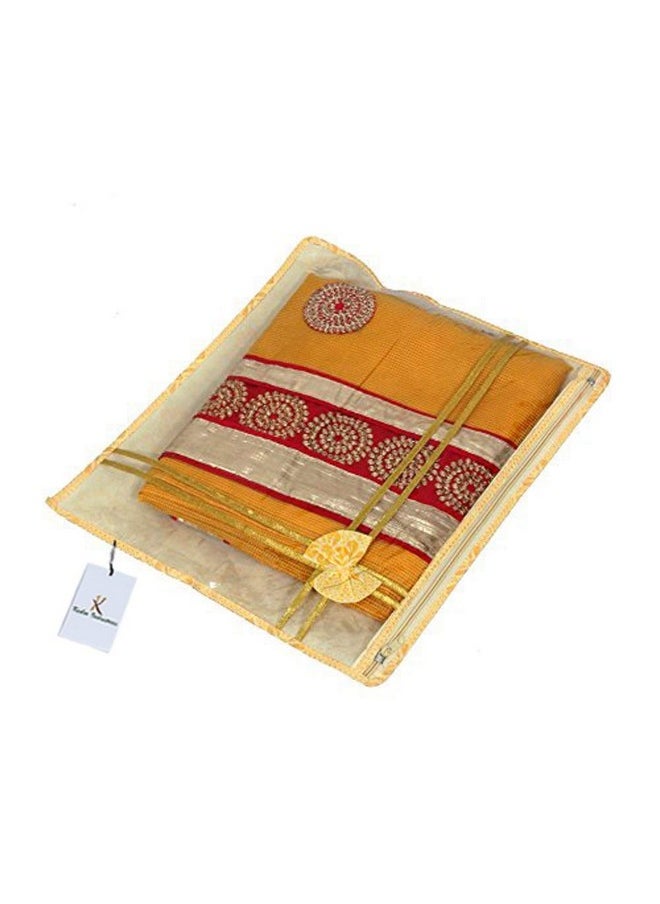 Kuber Industries™ Printed Non Wooven Saree Cover Set Of 12 Pcs (With Zip Lock)