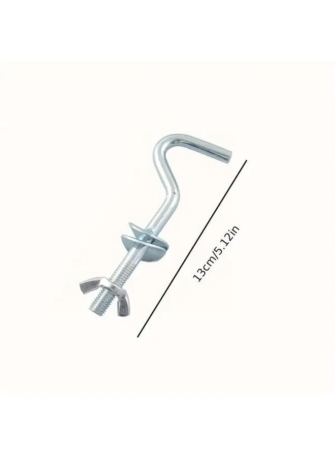 2pcs Heavy Duty Hammock Hooks Outdoor Lounger Stand Utility Hooks - Image 4