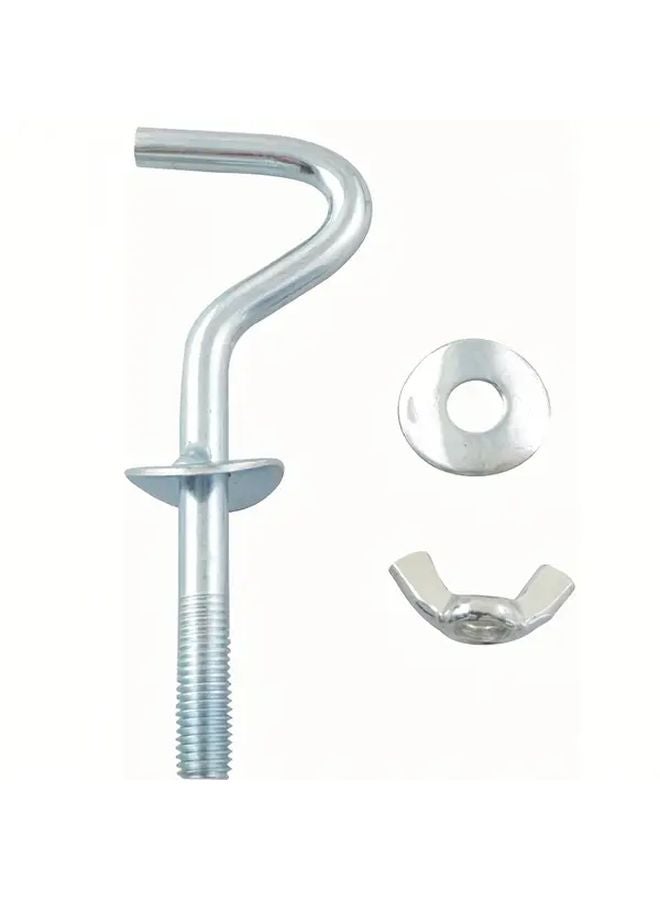 2pcs Heavy Duty Hammock Hooks Outdoor Lounger Stand Utility Hooks - Image 3