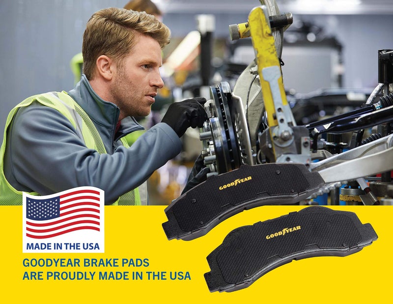 Goodyear Brakes GYD1397 | Ceramic Front Brake Pads fits Hyundai Creta 19-17, Elantra 12-09, Elantra GT 20-18, Kona 19-18, Kona Electric 20-19, Tucson 12-10; Kia Forte 20-10, Forte5 13-12, Soul 16-14 - Image 4