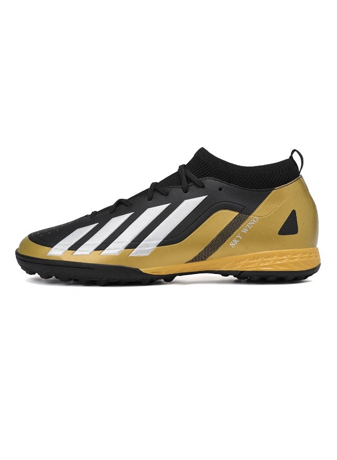 SKY WING Unisex Soccer Cleats Lightweight Lacing System IC/IN Sole Multi-Color face Men And Women Football Shoes with Ankle Support for Beginners to Advanced Players - Image 2