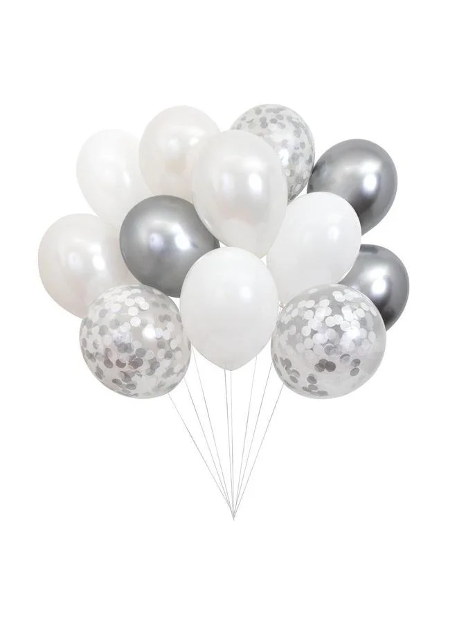 Meri Meri Beautiful Balloons Silver