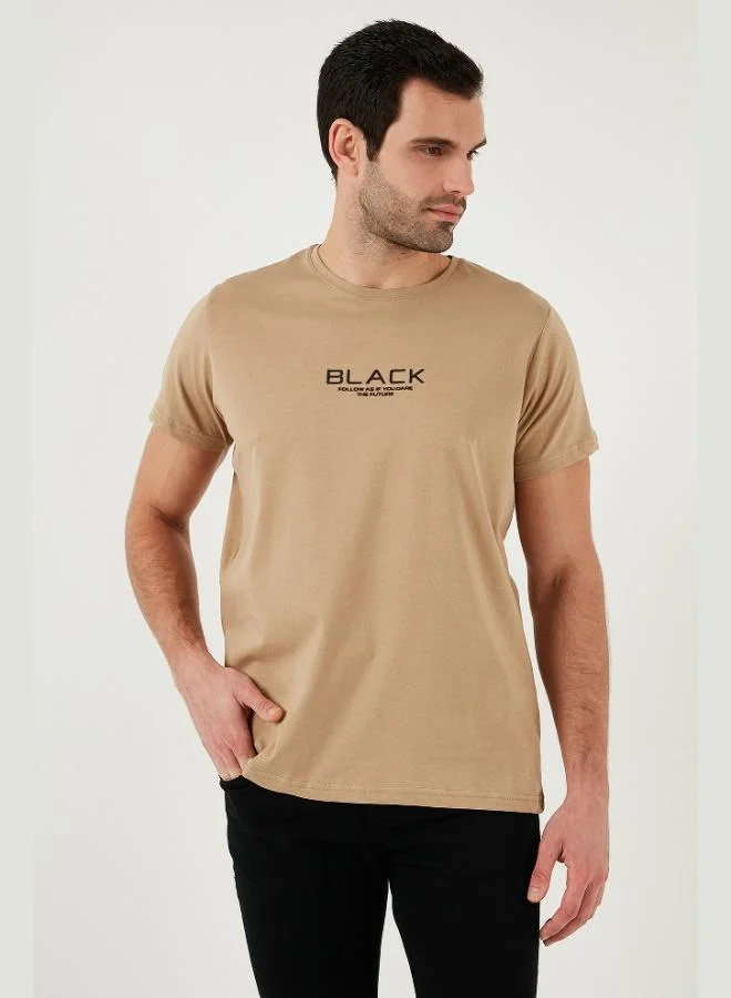 Buratti Cotton Slim Fit Crew Neck T Shirt Men's T SHIRT 541FOLLOW
