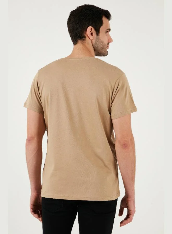 Buratti  Buratti Cotton Slim Fit Crew Neck T Shirt Men's T SHIRT 541FOLLOW for Men | Best Price UAE