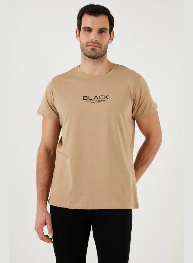 Buratti  Buratti Cotton Slim Fit Crew Neck T Shirt Men's T SHIRT 541FOLLOW for Men | Best Price UAE