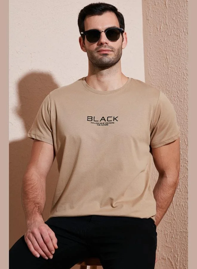Buratti  Buratti Cotton Slim Fit Crew Neck T Shirt Men's T SHIRT 541FOLLOW for Men | Best Price UAE